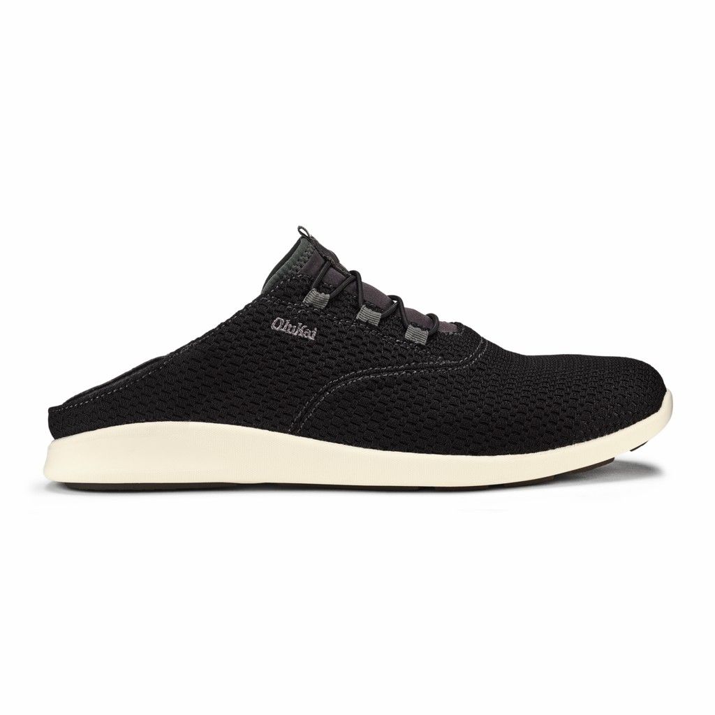 Olukai Men's Alapa LI Sneaker - Black / Dark Shadow US148-072